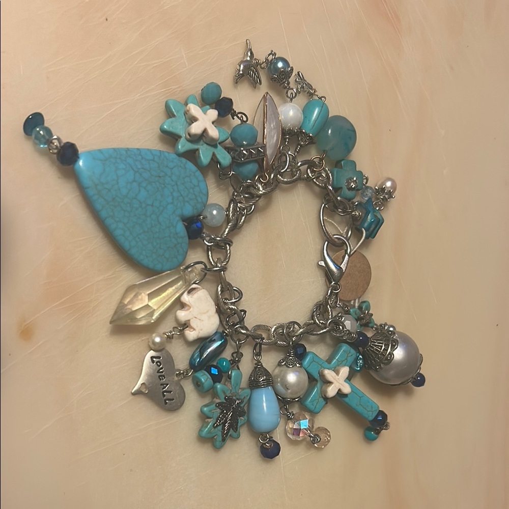 Turquoise Charm Bracelet